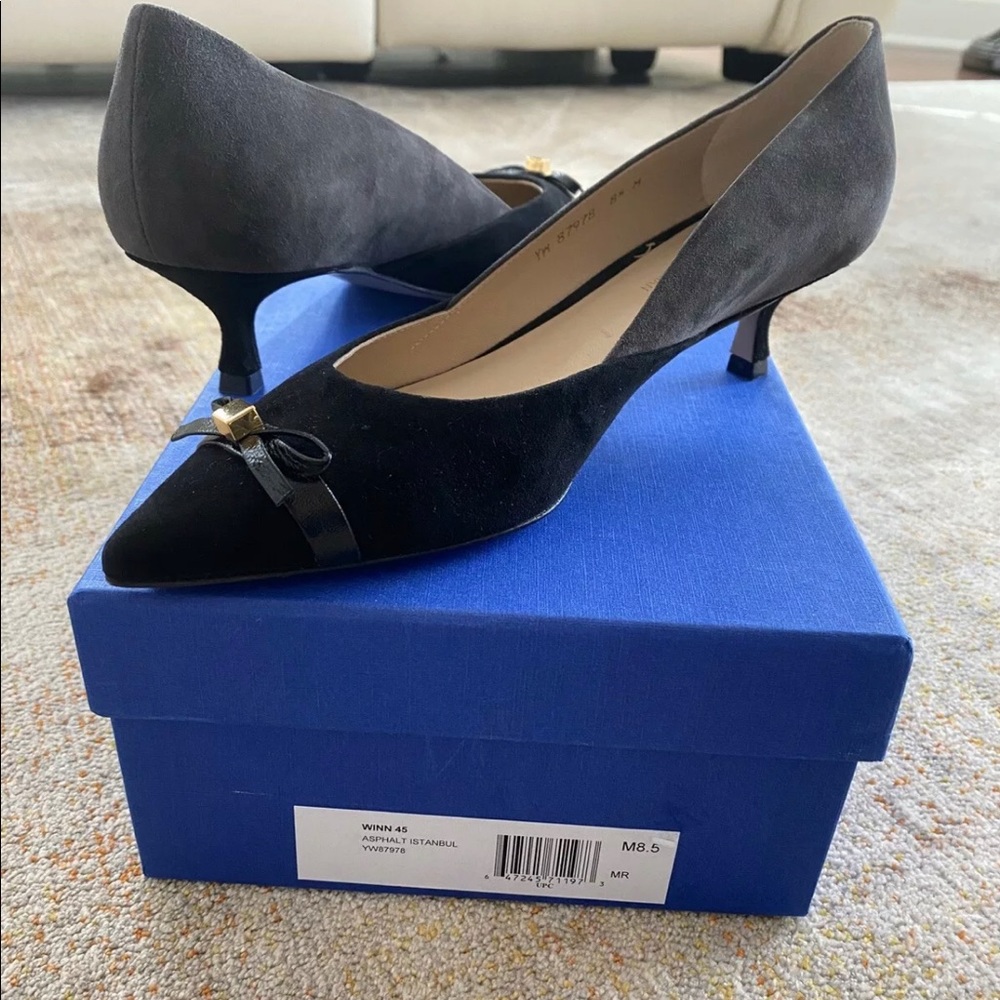 Stuart Weitzman Pump Winn Kitten-Heel Brand New
